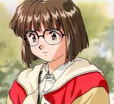 Sora, the meganekko from "Ah! Megami-sama"