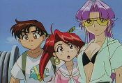 Geobreeders: Taba and two of his co-workers