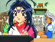 Adventues of the Minigoddess: the Goddesses and Gan-chan